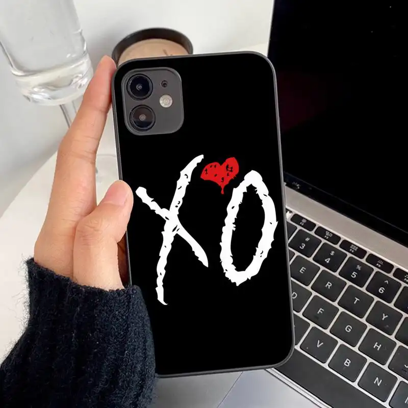 European And American Tempered Glass Mobile Phone Case