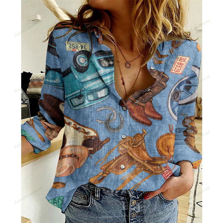 Title 7, Fashion Printed Long Sleeved Shirt