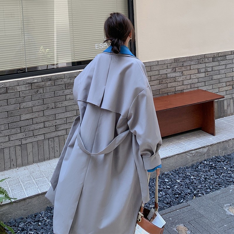 Women's Fashion Casual Fake Two-piece Coat