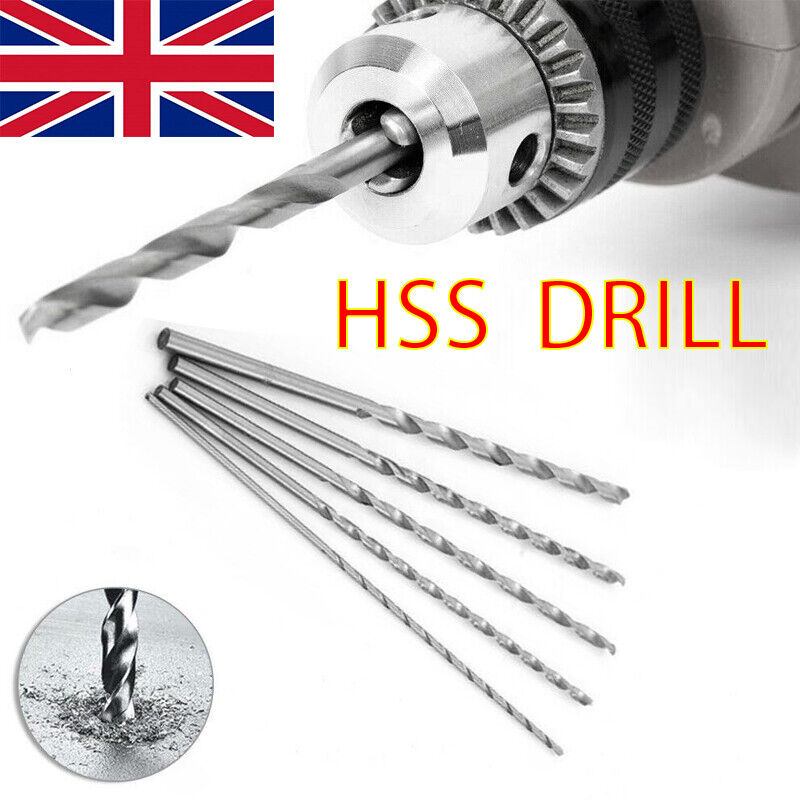 5PC 160MM Extra Long Wood Metal Drill Bit Set Brad Point 2mm 3mm 3.5mm 4mm 5mm — image 6