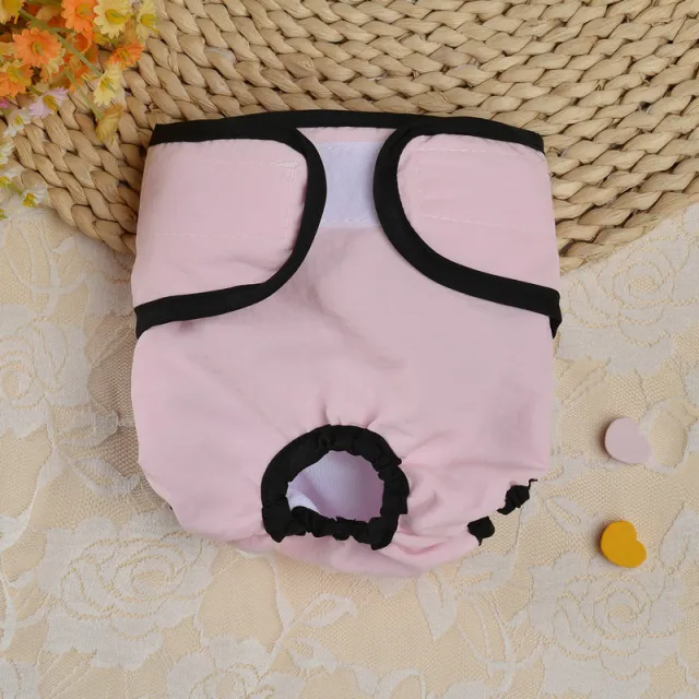 Dog Physiological Bitch Menstrual Safety Pants Pink - Shop at LoveMi