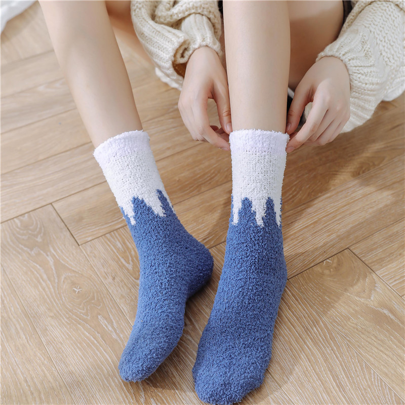 Title 9, Coral fleece home sleep socks