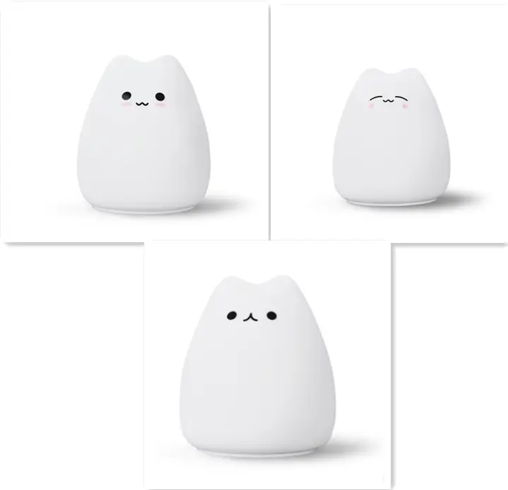Silicone Touch Sensor LED Night Light For Children Baby Kids