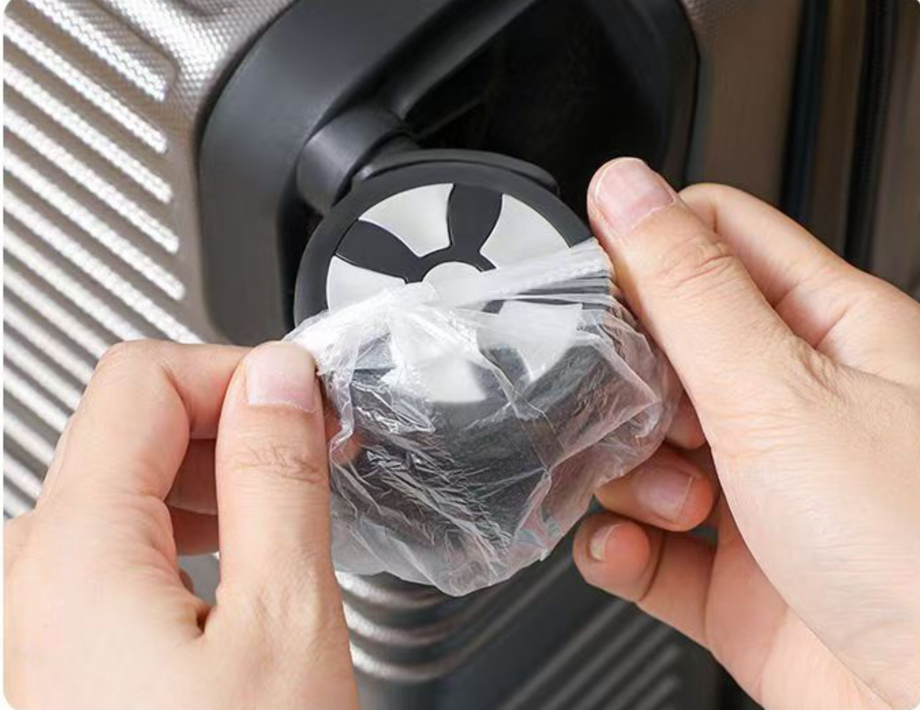 Disposable Suitcase Wheel Protective Covers, Dust-proof Covers, Universal Wheel Covers, Suitcase Foot Covers, Protective Films