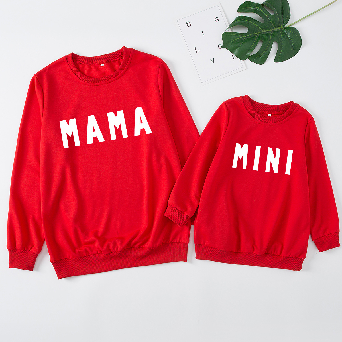 Parent-child Hoodie Letter Printing Autumn