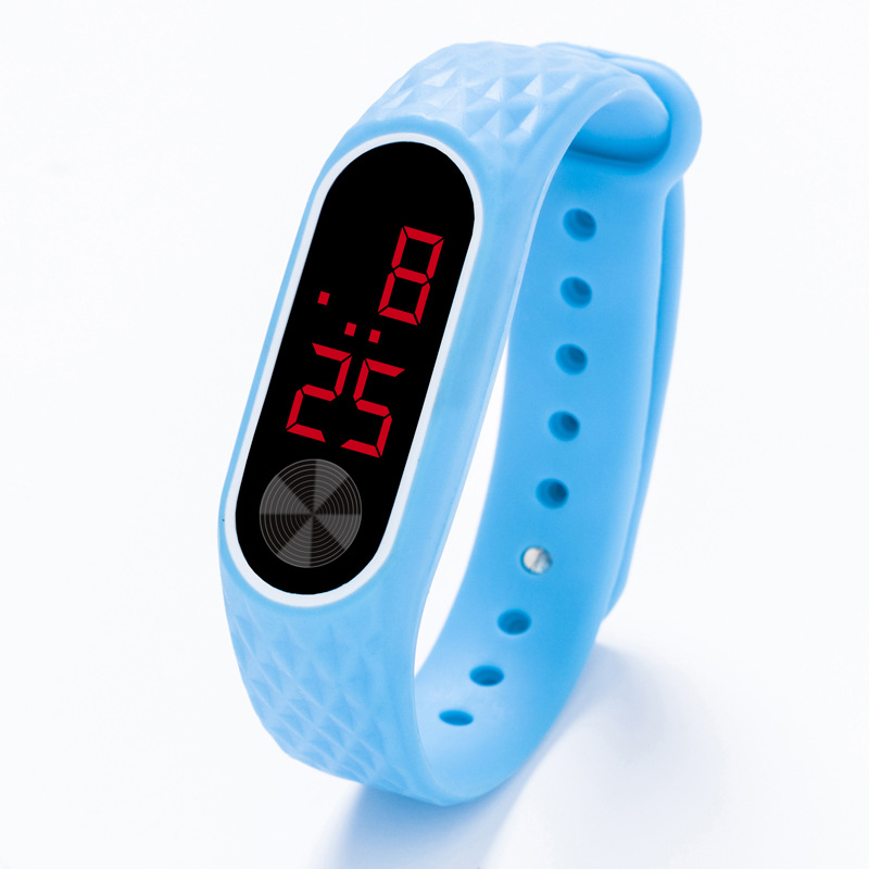 Silicone Children's LED Red And White Light Watch - Picture 8 of 11