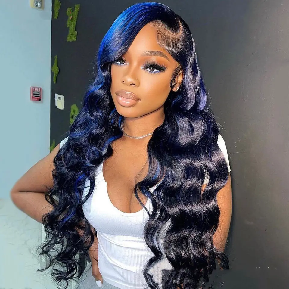 Highlight Body Wave Human Hair Lace Front