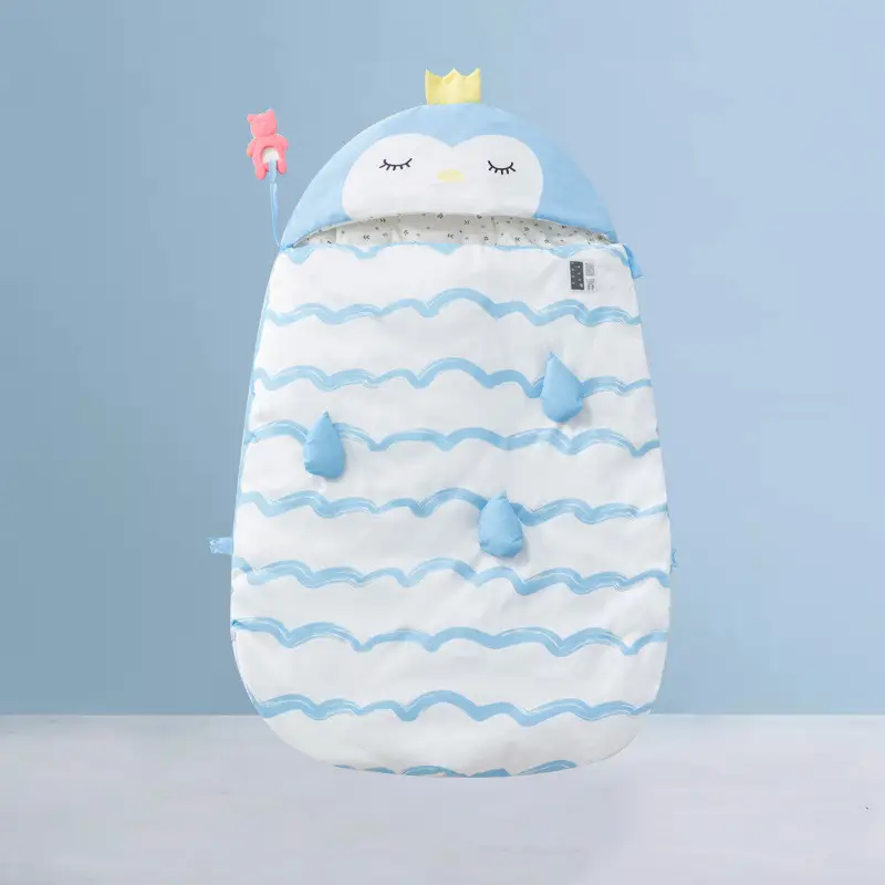Pure Cotton Thermal Sleeping Bag With Anti-kick And Anti-starter Zipper