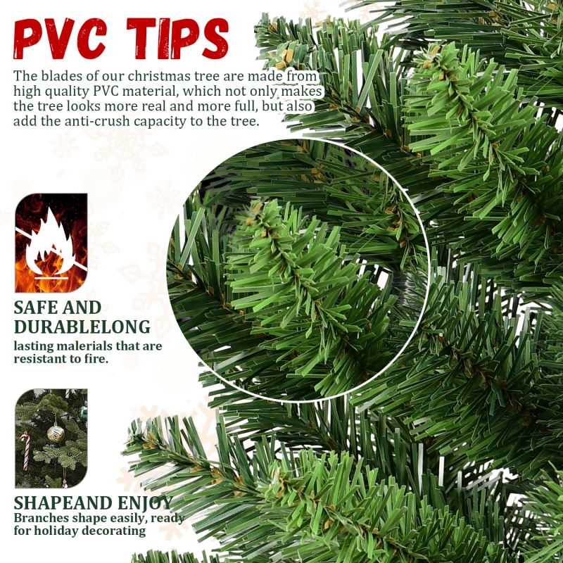2ft PVC Desktop Tree -Set Of 2_voghion.com