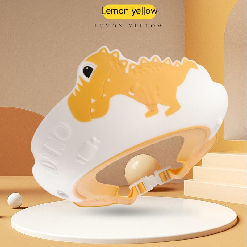 Dinosaur Shower Cap Yellow