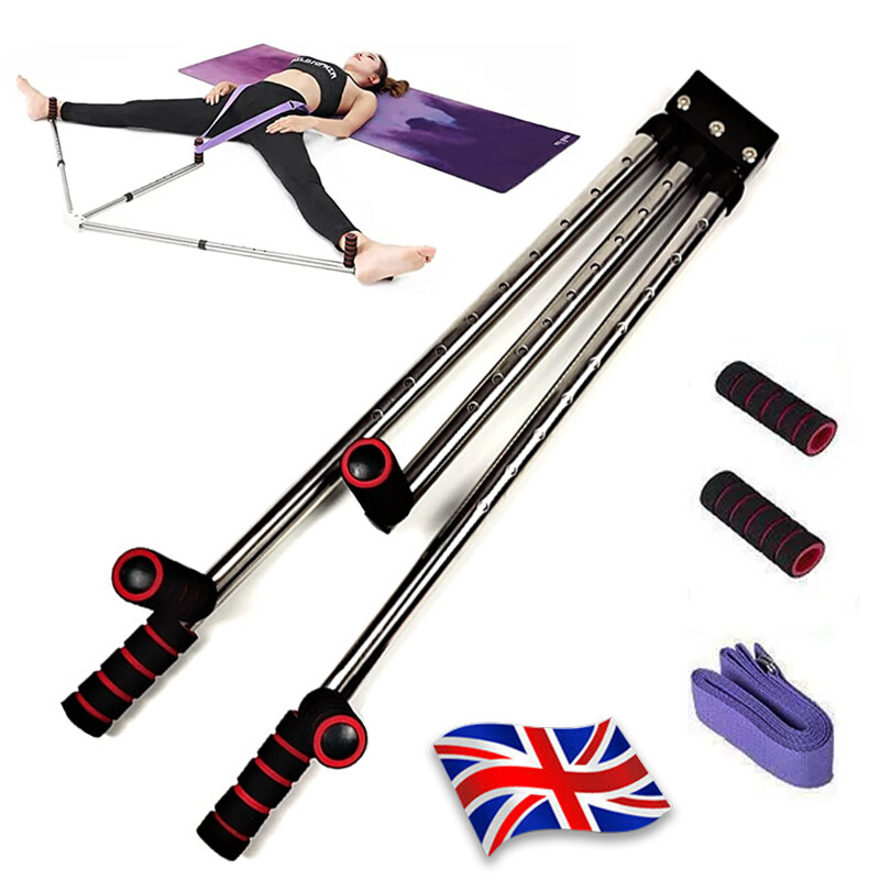 3 Bar Leg Stretcher 9 Hole Adjustable Split Stretching Training Machine — image 2