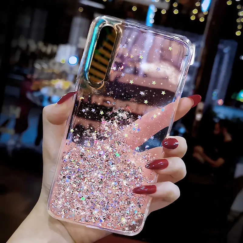 Transparent Full Wrap-around Slim Soft Cover Silicone Drop-proof Phone Case