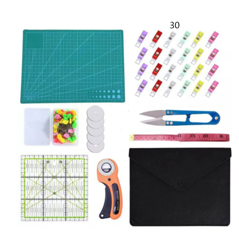 Cutting Pad Patchwork Ruler Combination 45mm Roller Knife Set