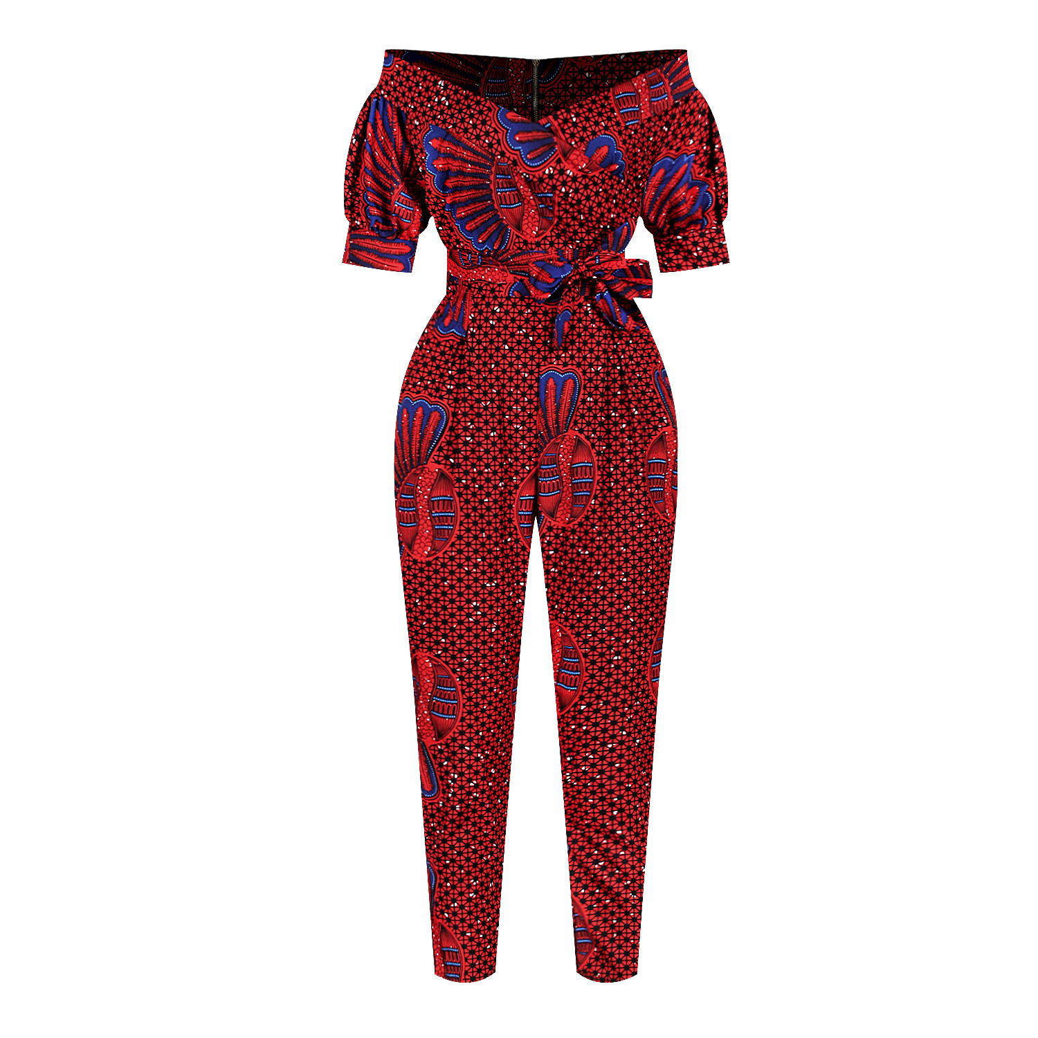 Title 3, Trägerloser One-Shoulder-Jumpsuit