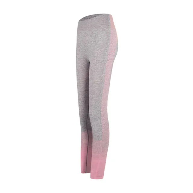 Knitted Seamless Striped Yoga Pants Hip Sports Fitness Pants Pink - Shop at LoveMi