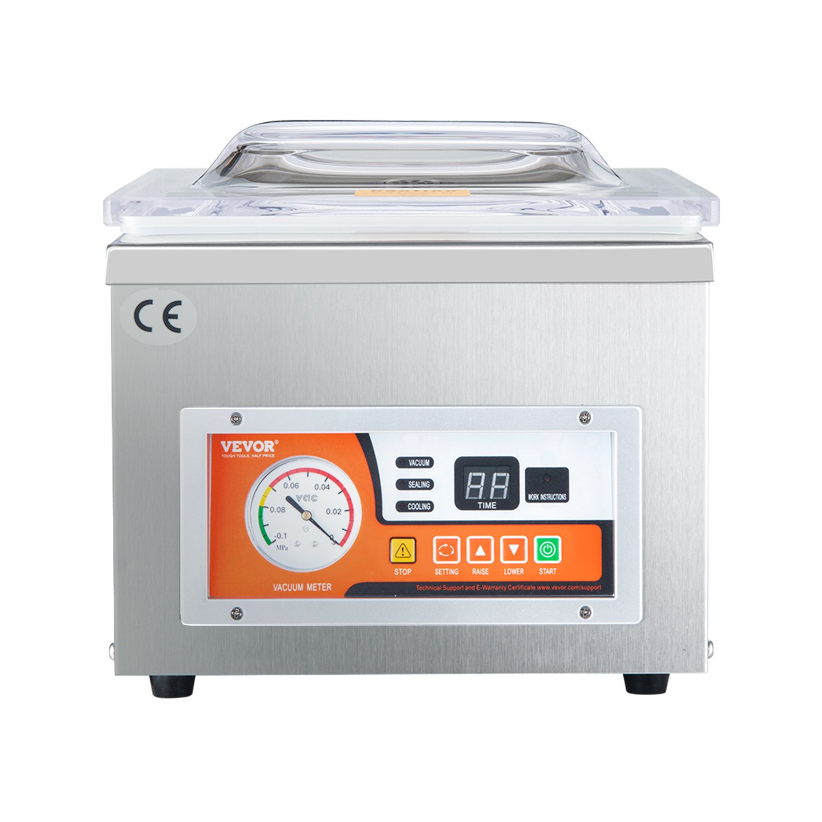 VEVOR Chamber Vacuum Sealer, DZ-260A Excellent Sealing Effect With Automatic Control, 110V Kitchen… image 5