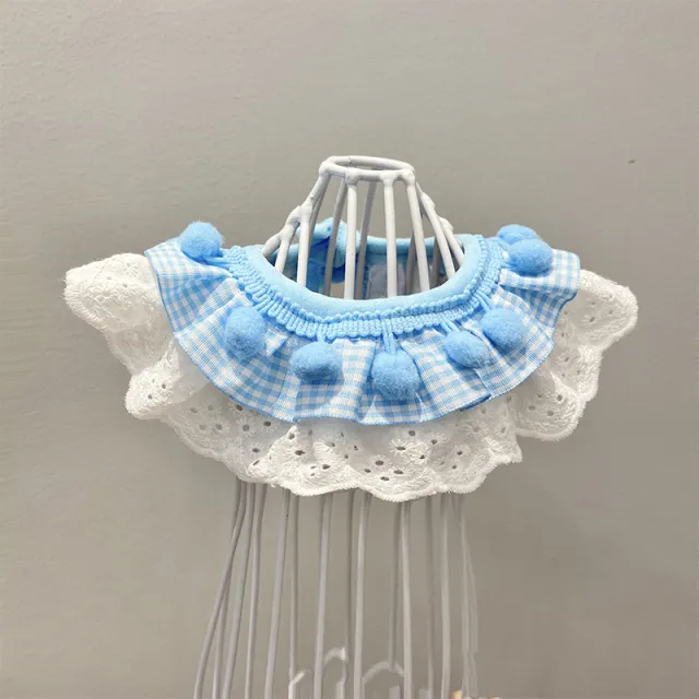 Cat Dog Saliva Towel Pet Scarf Photo Accessories Blue - Shop at LoveMi