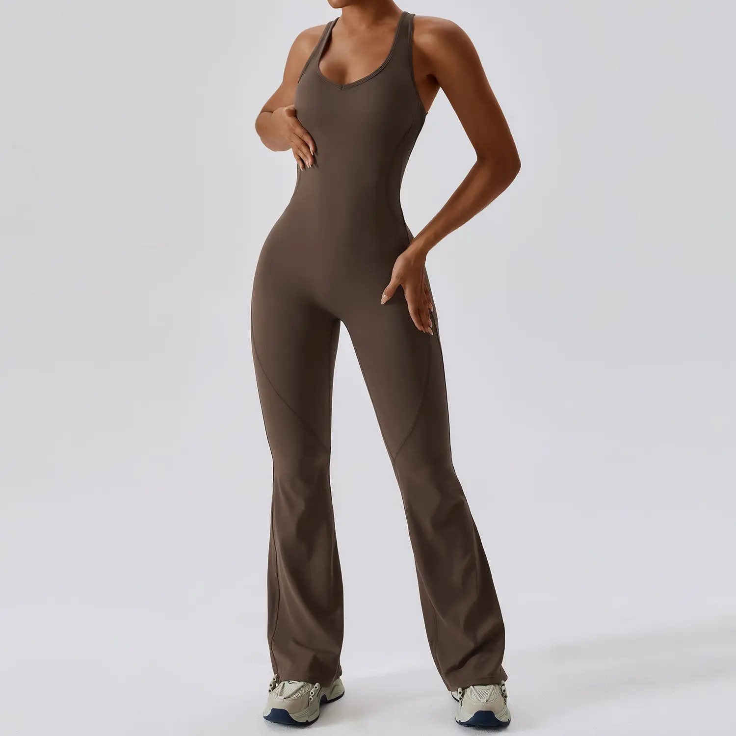 Women Quick Dry One Piece Yoga Jumpsuit