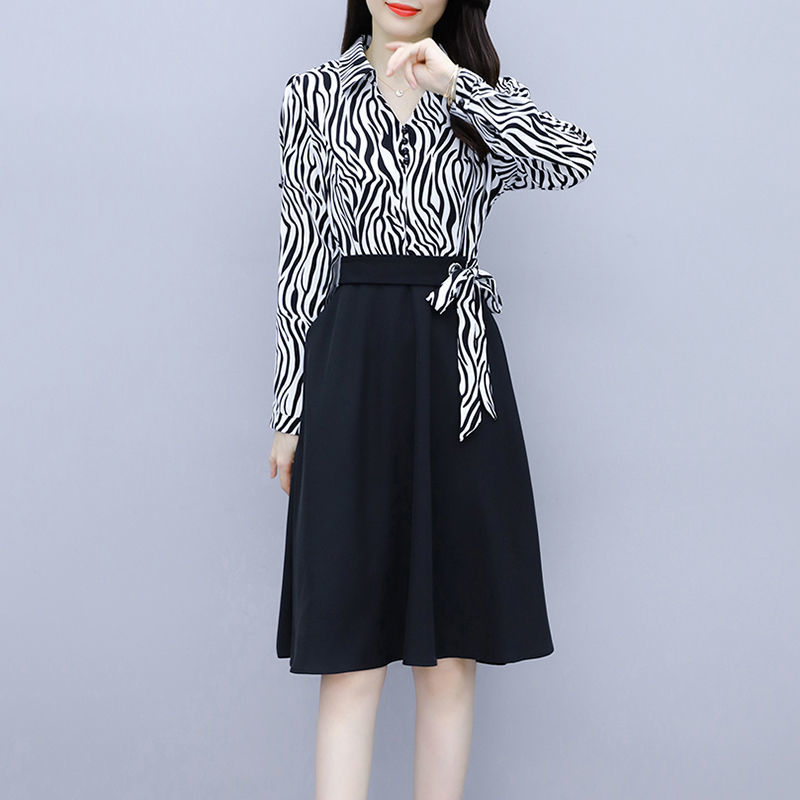 Women's Long Skirt With Large Size Waist And Thin Temperament