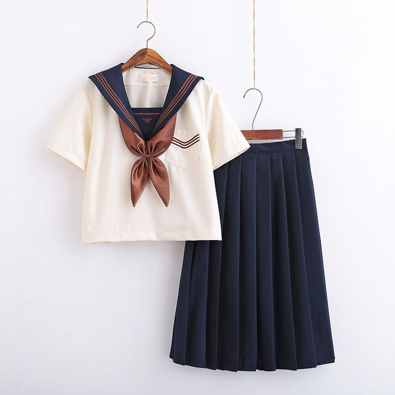 Title 3, Japanese Orthodox JK Uniform Soft Girl Universi...