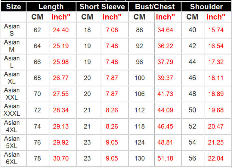 Digital Printing Visual Feast Short Sleeves