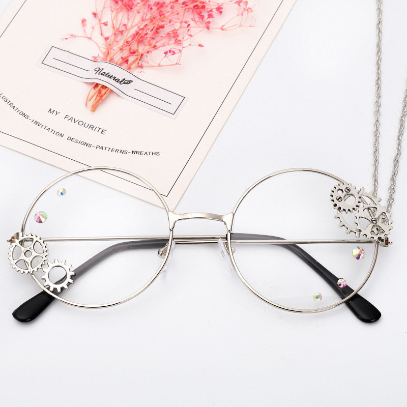 Title 2, Steampunk Eyeglass Frame Lolita Original Style