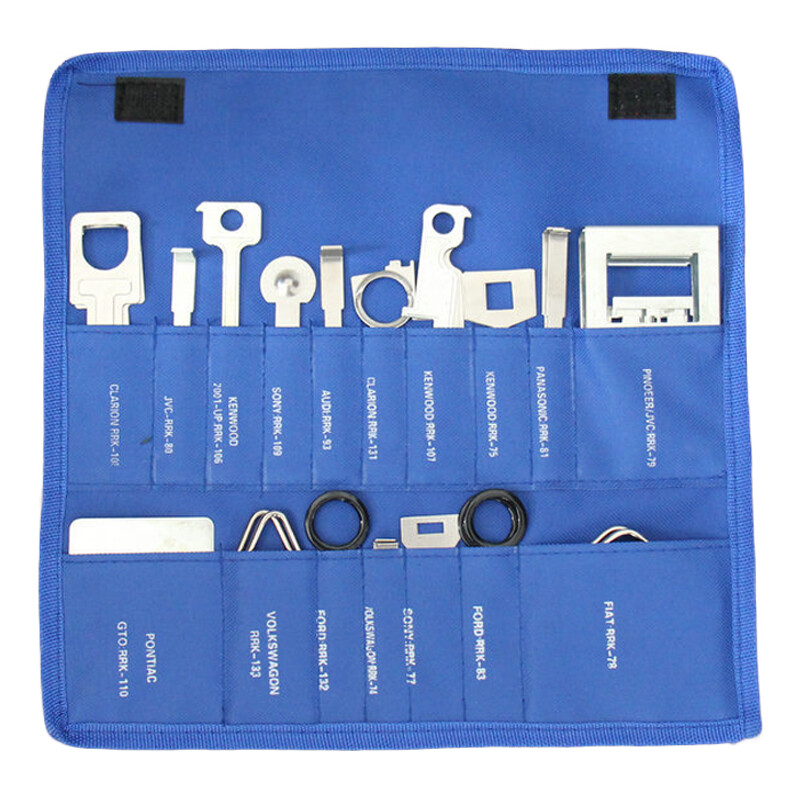38Pcs Car Radio Stereo Audio Head Unit Key Removal Tool Set Release Keys Kit — image 8