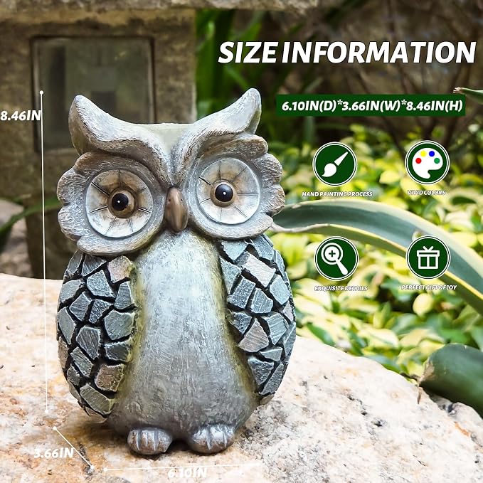 Owl Figurine, picture 4 of 4