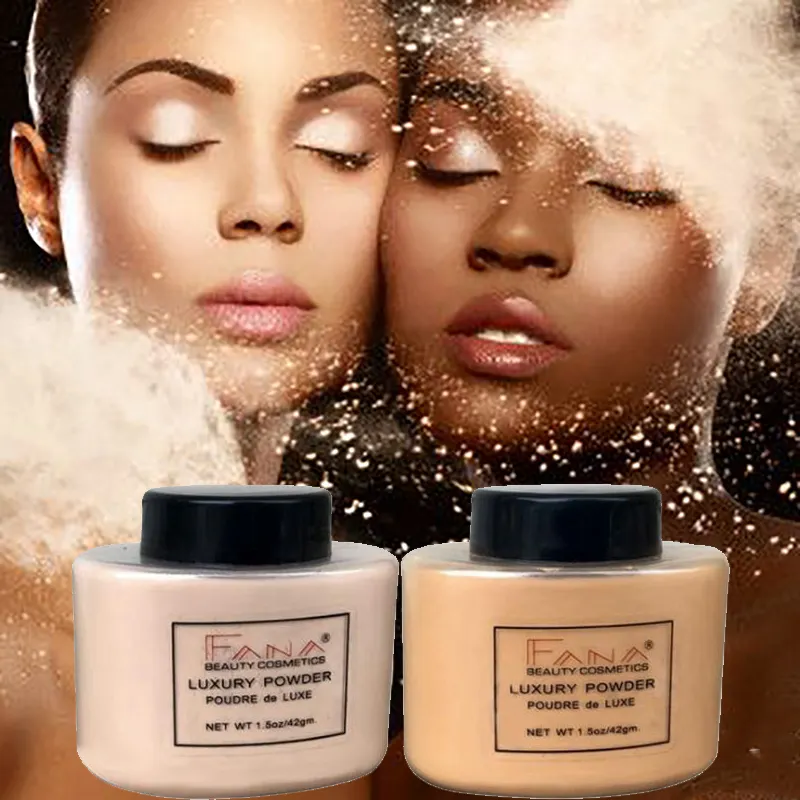 Face Foundation Powder Oil Control Contour Full CoverBanana Translucent