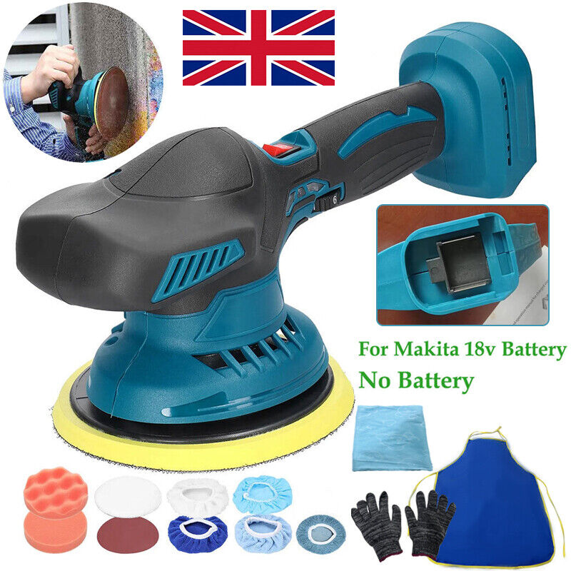 For 18V 6 Cordless Rotary Car Polisher Buffer Sander Polishing Q — image 10