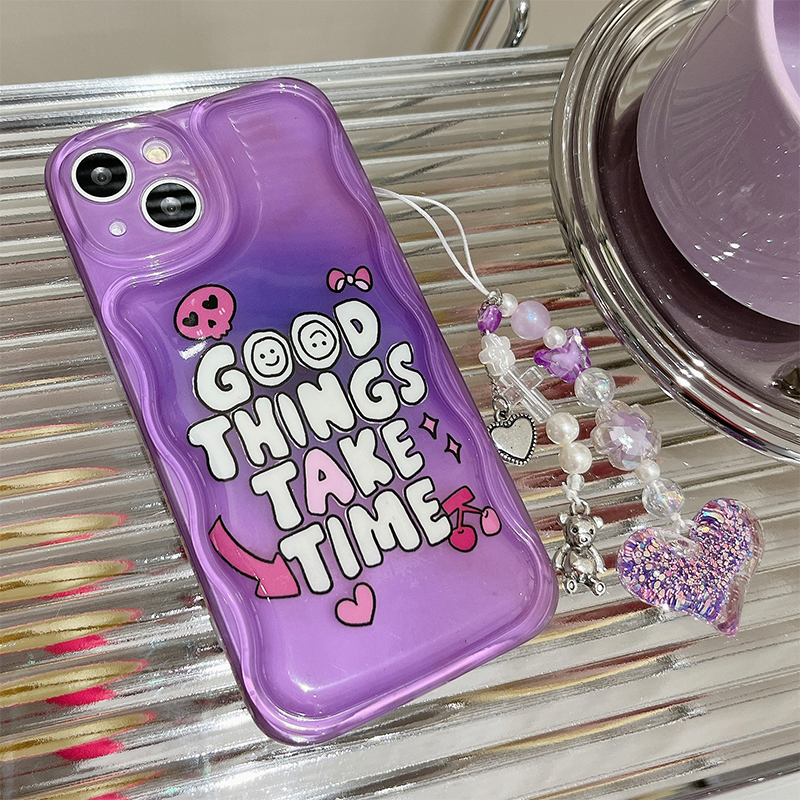 Graffiti English Love Chain Is Suitable For 14 Mobile Phone Case - Image 3