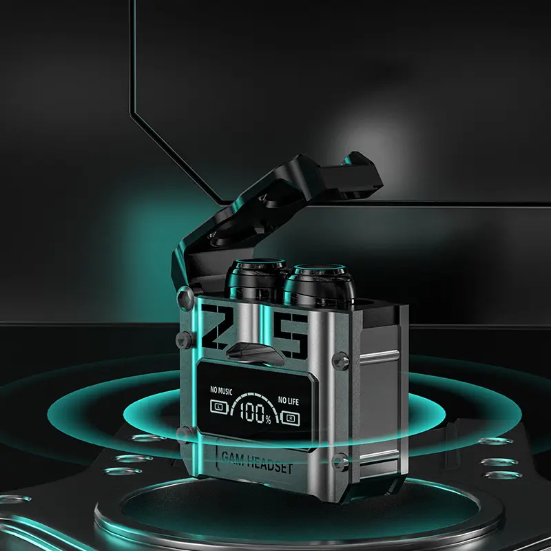 Science Fiction Metal Capsule Headset Game Without