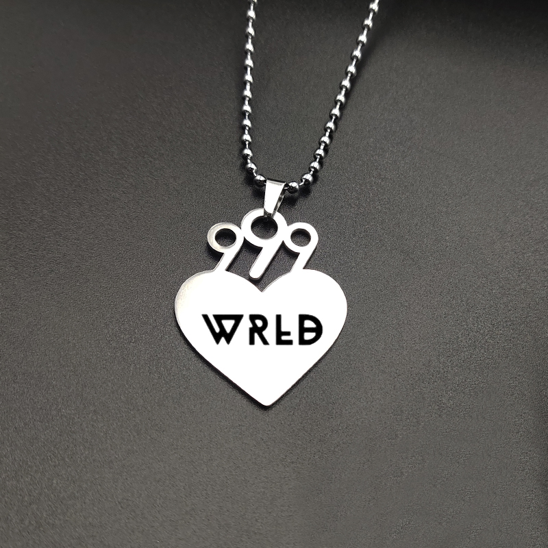 Hip Hop Rapper Juice Wrld 999 Stainless Steel Necklace