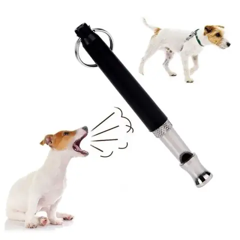 1PCS Dog Trainings Whistle Copper Ultrasonic Pet Dog Training