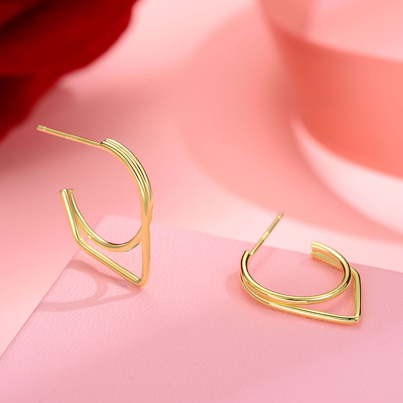 New Design High Quality Silver Earrings