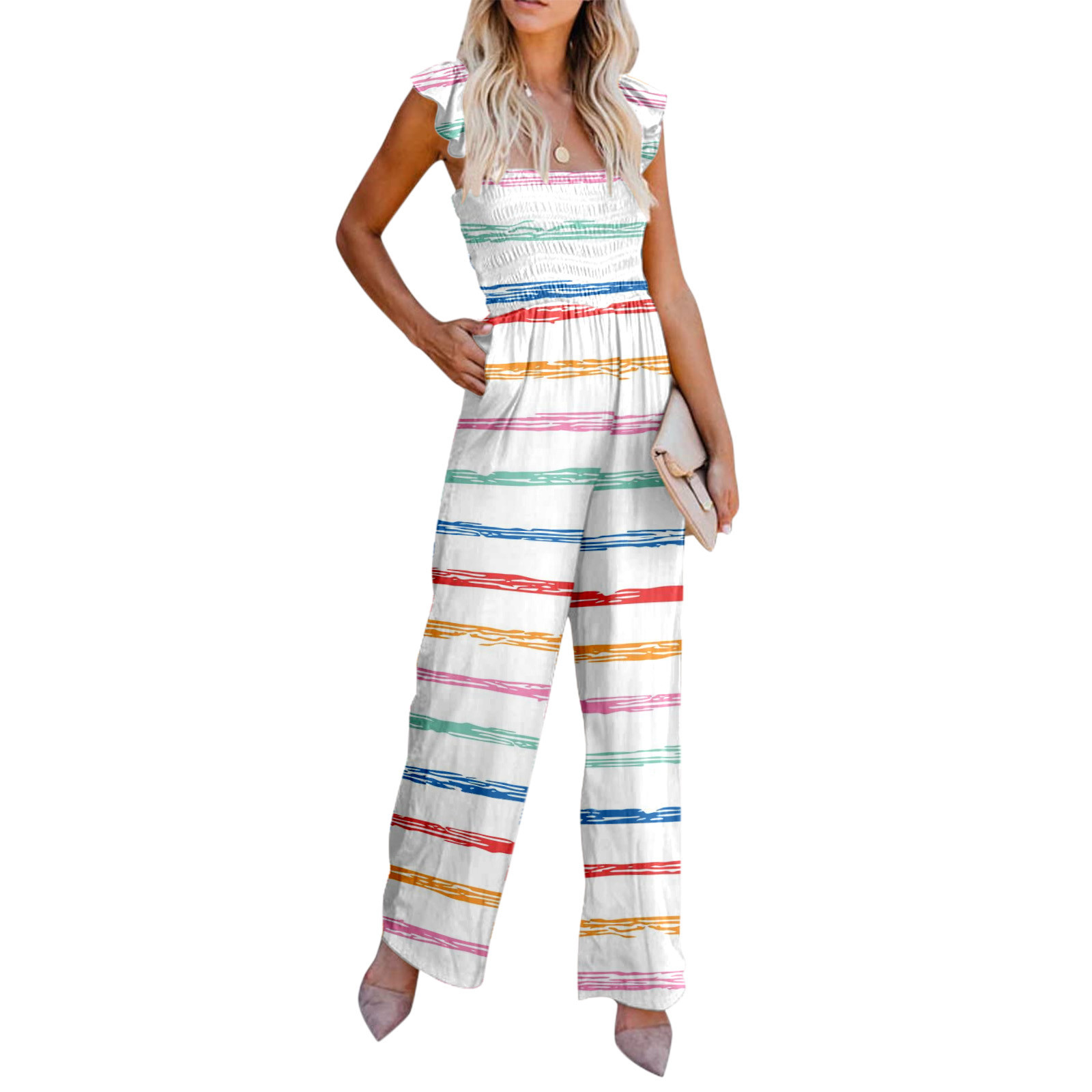 Colored horizontal stripes