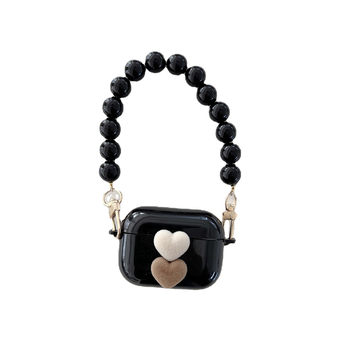 Suitable For Bluetooth Earphone Protective Cover Generation Three-dimensional Love Plush Pro - Image 3