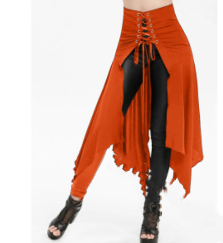 Irregular goth skirt