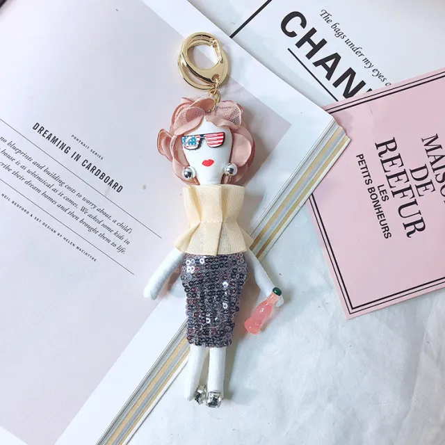 Girl Heart Doll Keychain Accessories Style J - Shop at LoveMi