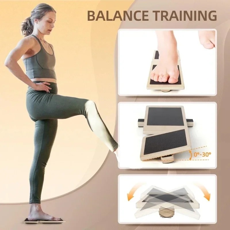 Trainer Portable Ankle Foot Exerciser Stabilizer Balance Board For Sprained UK — image 2