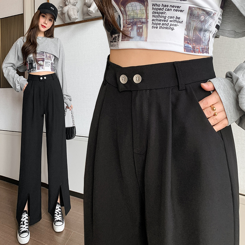 Title 5, Early Autumn Split Suit Pants Women High Waist ...