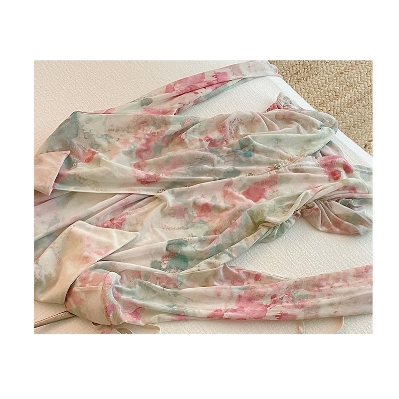 Slim Fit Sweet Cool Spicy Girl Printed Mesh