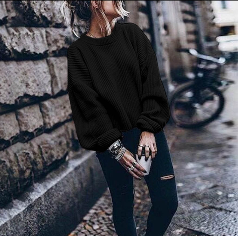 NEW Women Autumn Winter Casual Fashion Thin Sweater