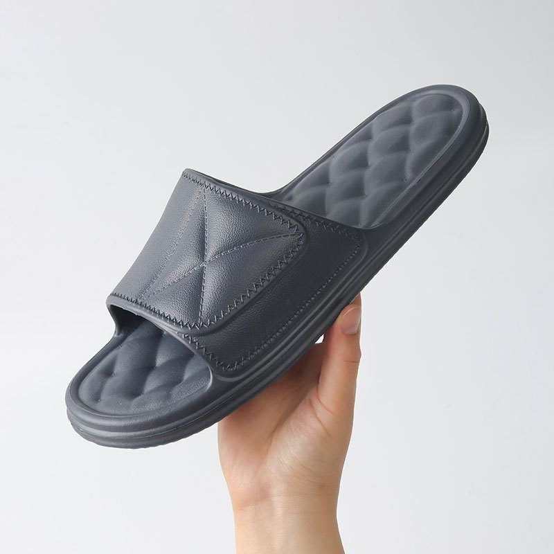 Summer Slippers Plaid Design Bathroom Slippers For Women Shoes - Image 7