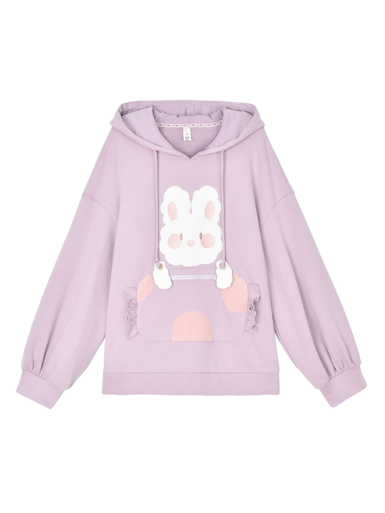 Title 2, Fleece sweater pullover hood