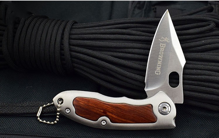 Title 4, Stainless Steel Outdoor Folding Knife Portable ...