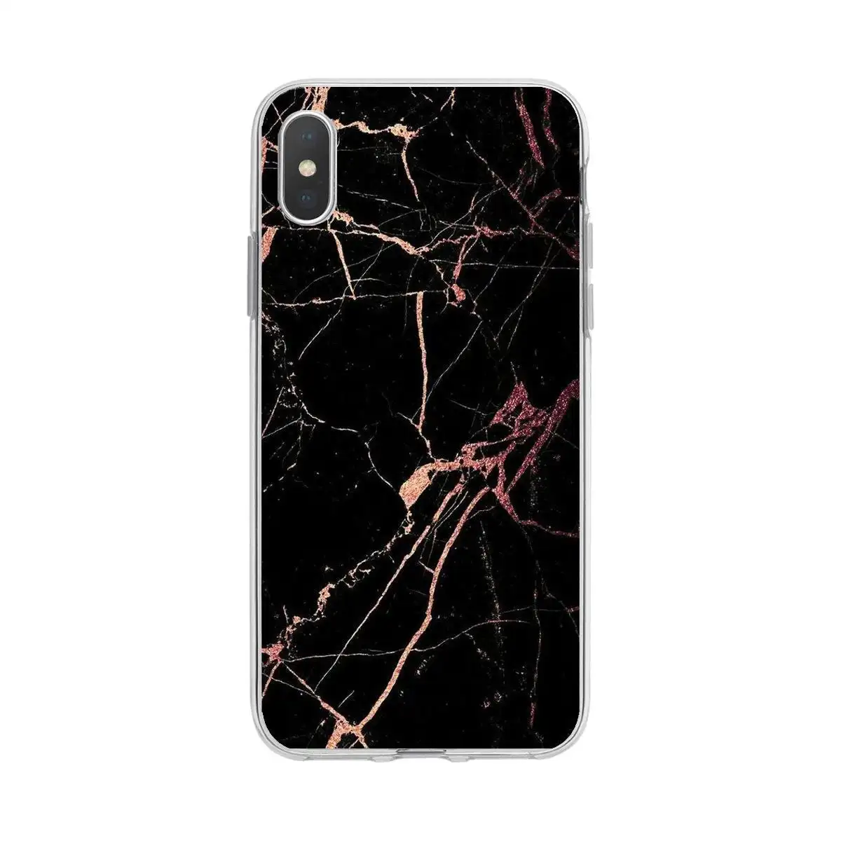 Watercolor Personalized Retro Transparent Soft Shell