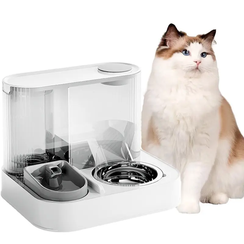 2 In 1 Automatic Cat Feeder Water