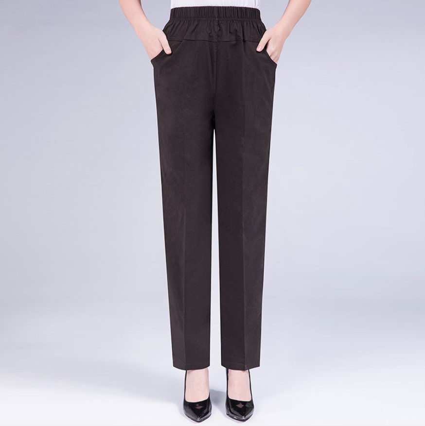 Title 11, Summer Thin Trousers for Middle-aged and Elderl...