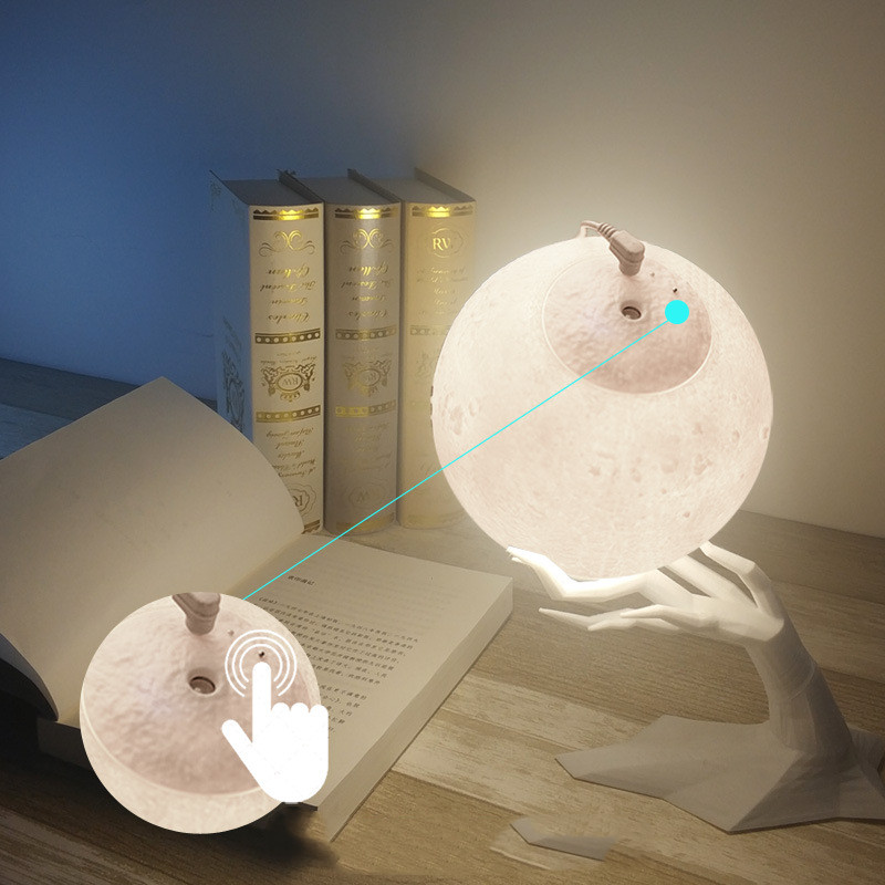 Humidifier aromatherapy moon night light